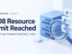 Ryvenora Insights cover reading 508 Resource Limit Reached, Diagnose Shared Hosting Limits, with blue server blocks and a magnifying glass on a pale blue background.