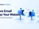 Ryvenora Insights cover reading Move Email, Keep Your Website and MX Record Checklist, with two blue mailboxes, an envelope, and a separate website icon on a pale background.